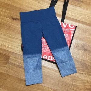 Lululemon Ombré Seamless Crops